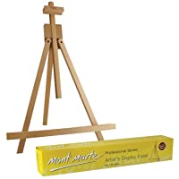 Mont Marte Caballete Mesa – Madera de Haya – Caballete compacto – Ideal para la presentación de Lienzos de hasta 69 cm…